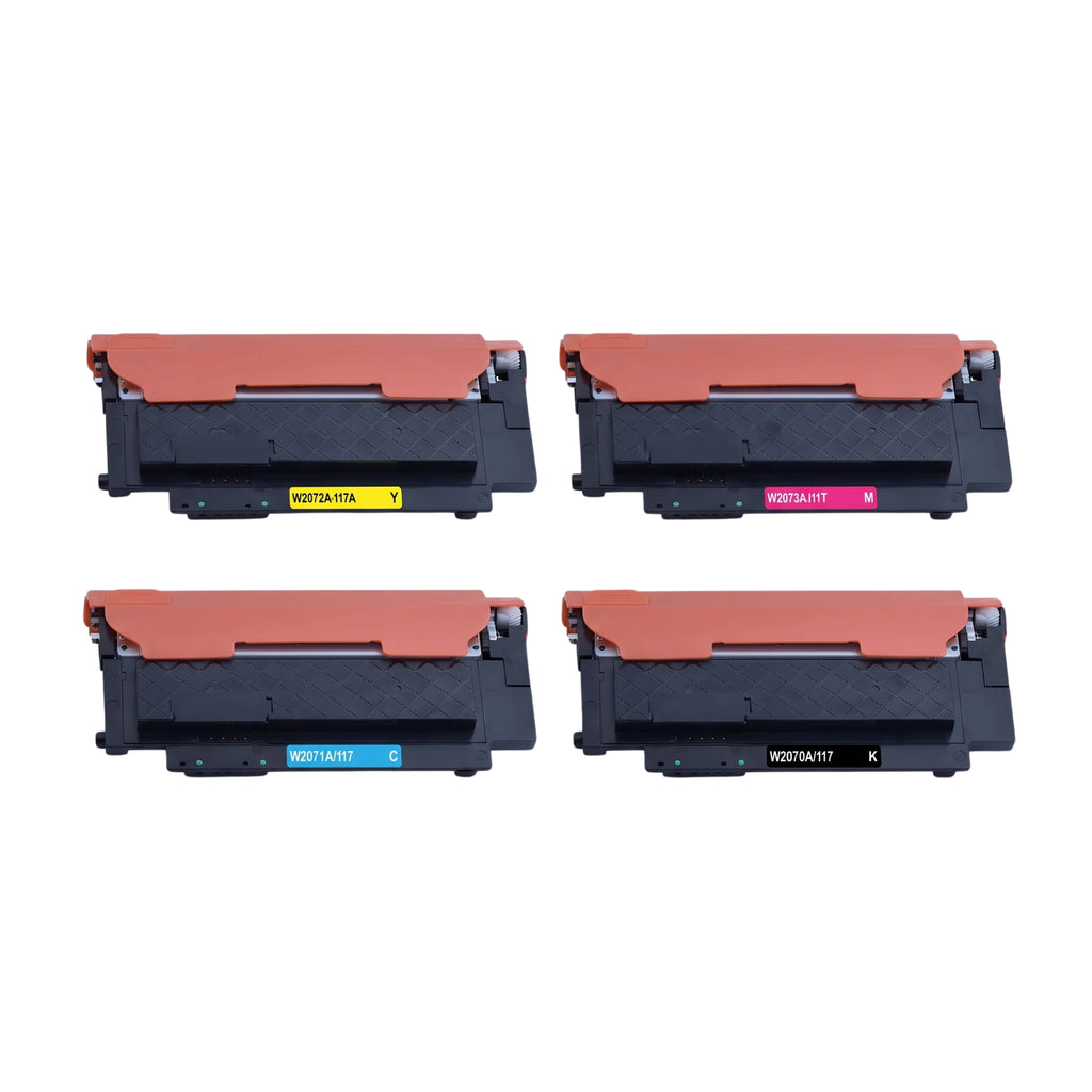 Kompatibel Druckertoner für HP - 117A | 1x BCYM