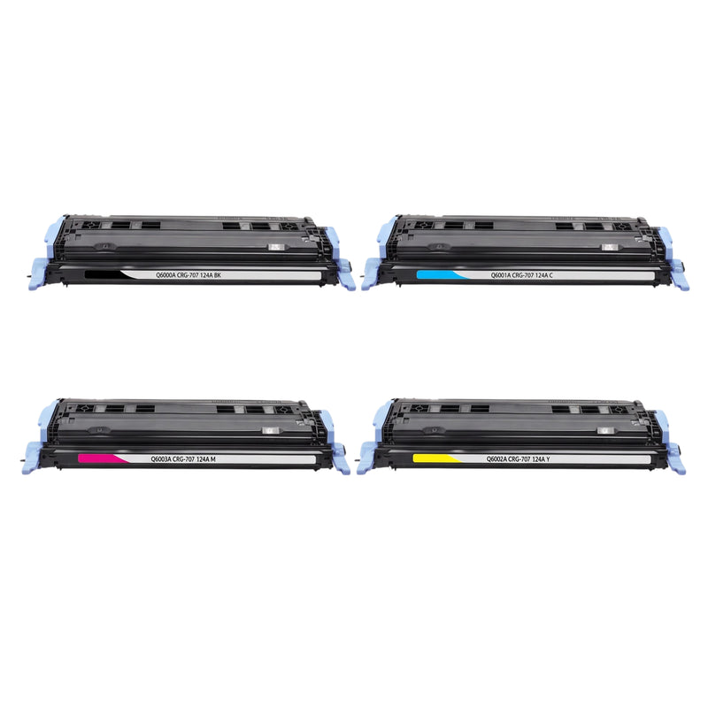 Kompatibel Druckertoner für HP - 124A | 1x BCYM
