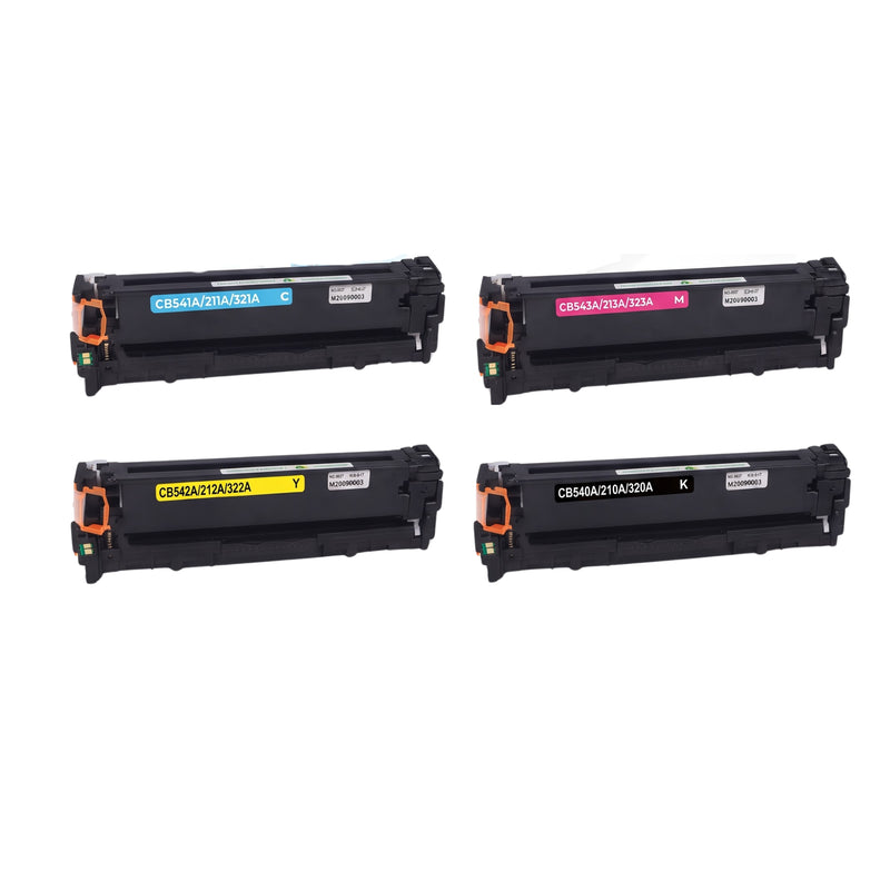 Kompatibel Druckertoner für HP - 125A | 1x BCYM