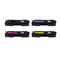 Kompatibel Druckertoner für HP - 201X | 1x BCYM