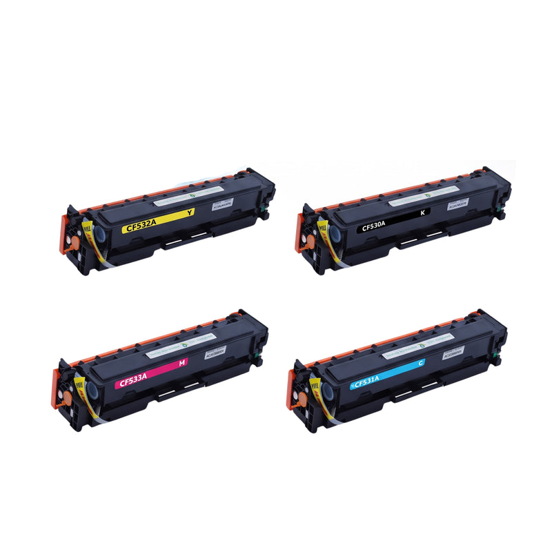 Kompatibel Druckertoner für HP - 205A | 1x BCYM