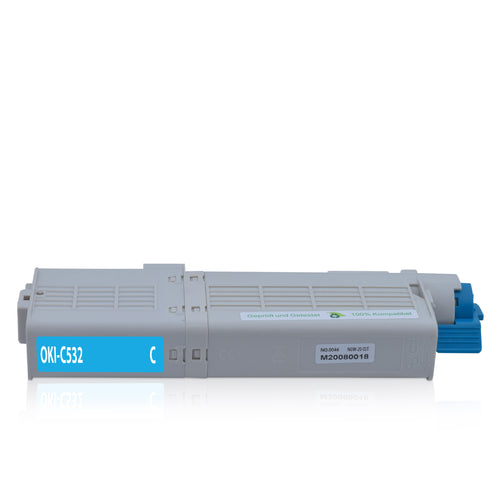 Kompatibler Druckertoner für OKI - C532 C | 1x cyan