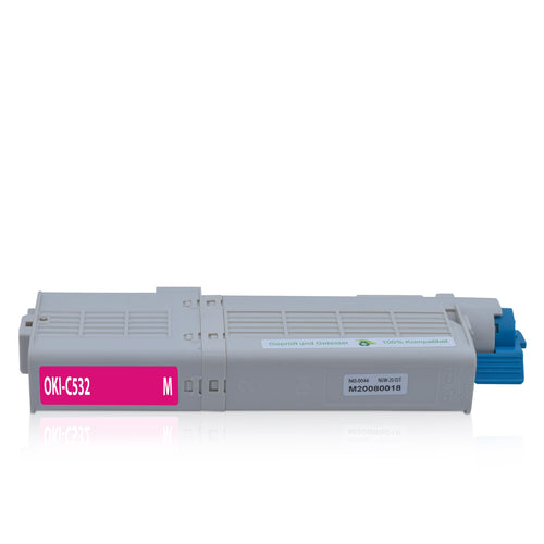 Kompatibler Druckertoner für OKI - C532 M | 1x Magenta