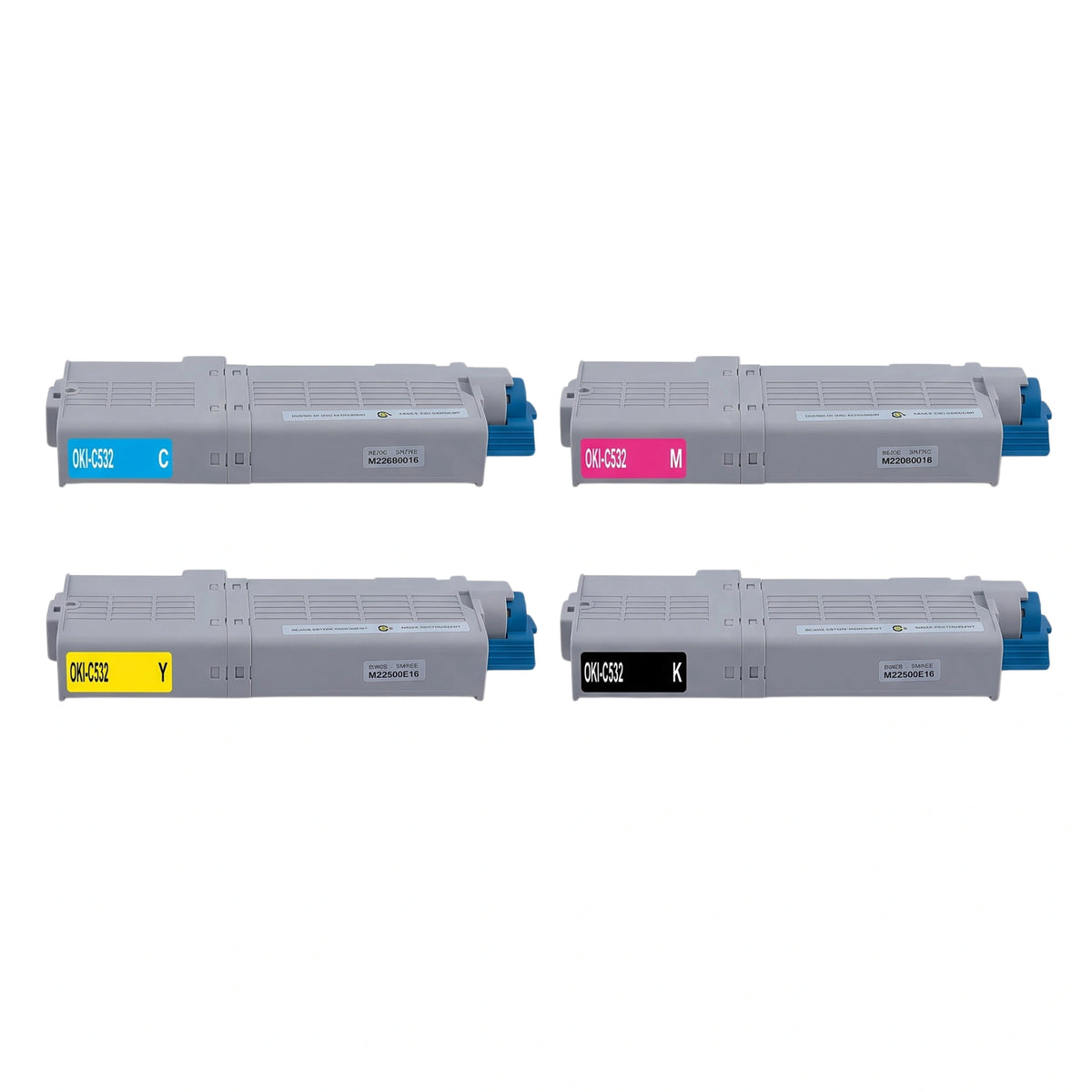 Kompatibel Druckertoner für OKI - C532 | 1x BCYM