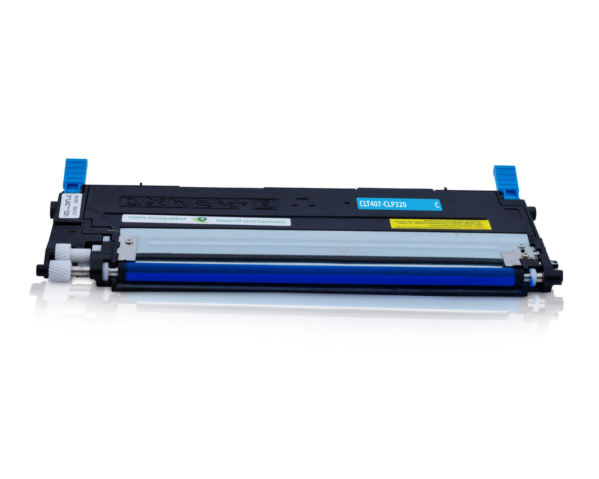 Kompatibler Druckertoner für Samsung - CLT-C407S | 1x cyan