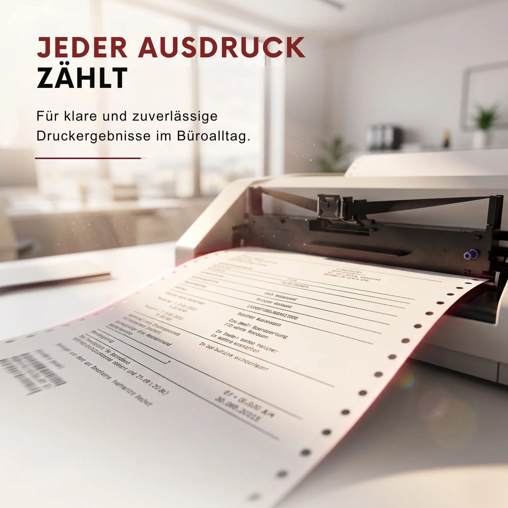 Kompatibel Farbbänder für Epson - LQ-350 | 1x Schwarz
