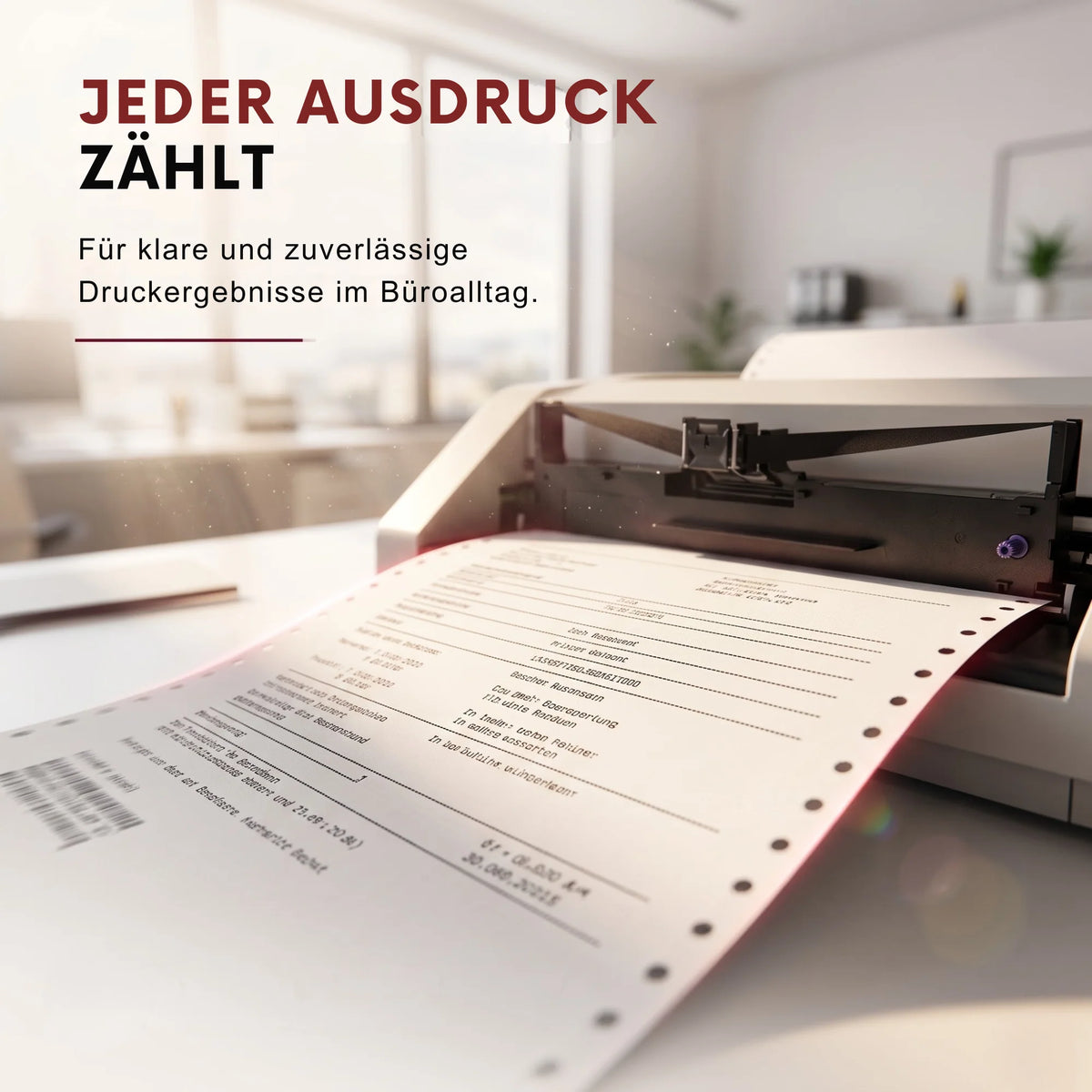 Kompatibel Farbbänder für Epson - LQ-350 | 1x Schwarz