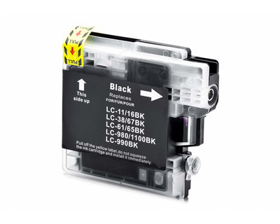 Kompatibler Tintenpatrone für Brother - LC-1100XL BK | 1x Schwarz