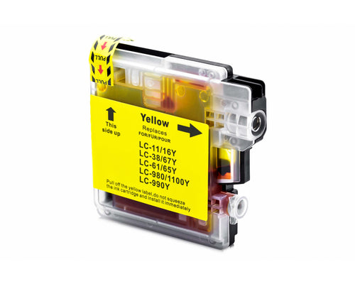 Kompatibler Tintenpatrone für Brother - LC-1100XL Y | 1x Gelb