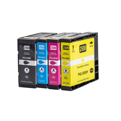 Kompatibel Tintenpatrone für Canon - PGI-2500XL | 1x BCYM