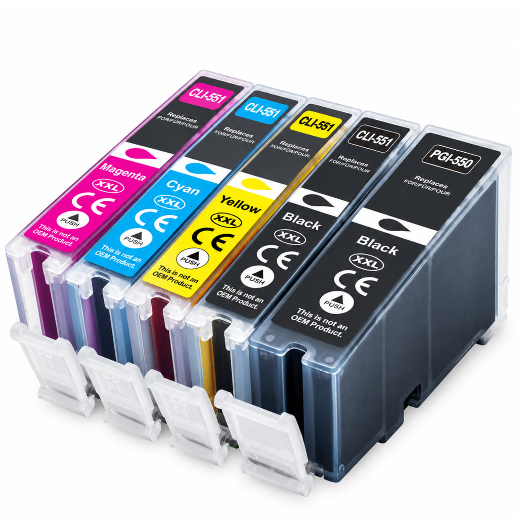 Kompatibel Tintenpatrone für Canon - PGI-550 / CLI-551XL | 1x BCYM