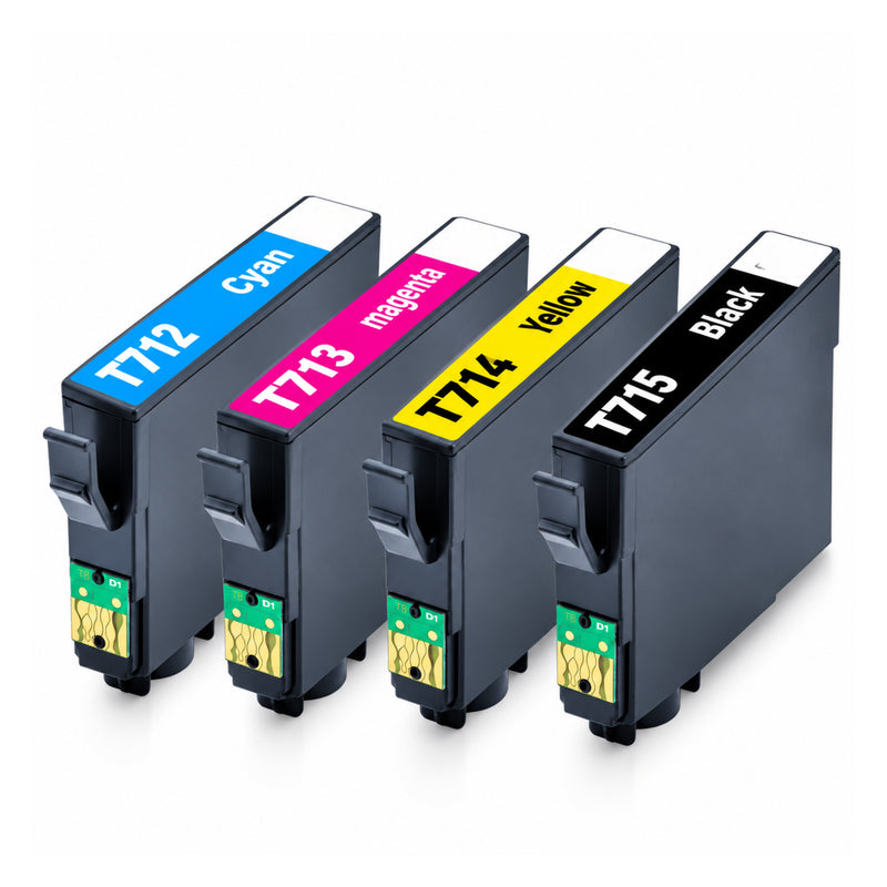 Kompatibel Tintenpatrone für Epson - T0711 – T0714 | 1x BCYM