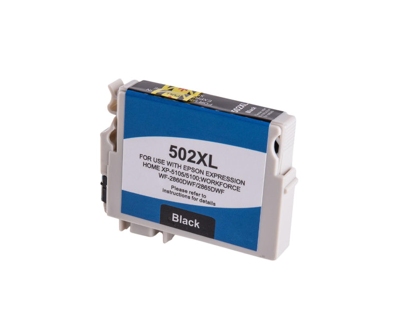 Kompatibel Tintenpatrone für Epson - 502XL BK | 1x Schwarz