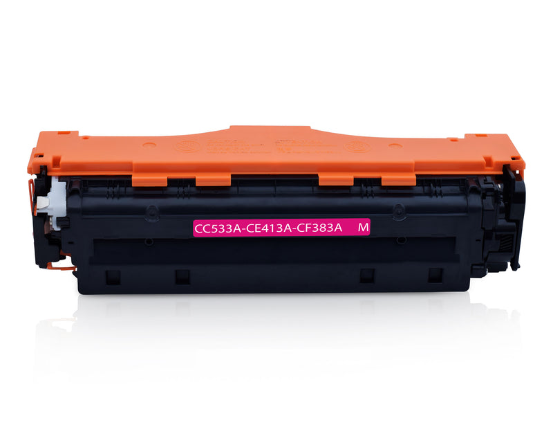Kompatibel Druckertoner für HP - CC533A | 1x Magenta