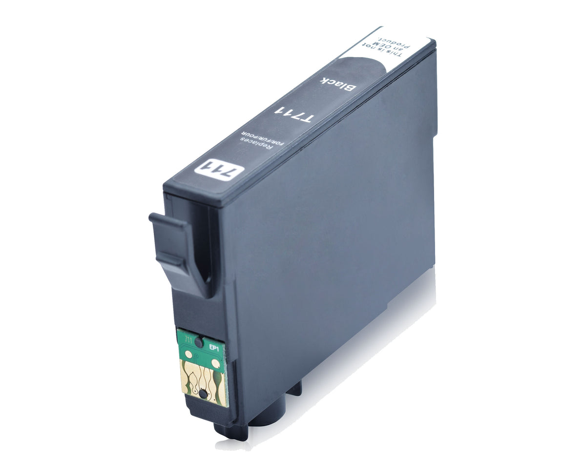 Kompatibel Tintenpatrone für Epson - T0711 | 1x Schwarz
