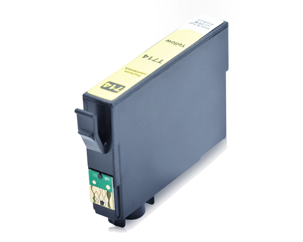 Kompatibel Tintenpatrone für Epson - T0714 | 1x Gelb