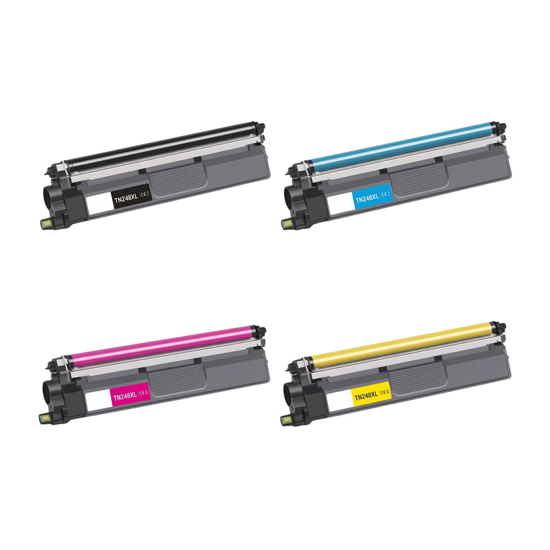 Kompatibel Druckertoner für Brother - TN-248XL  | 1x BCYM