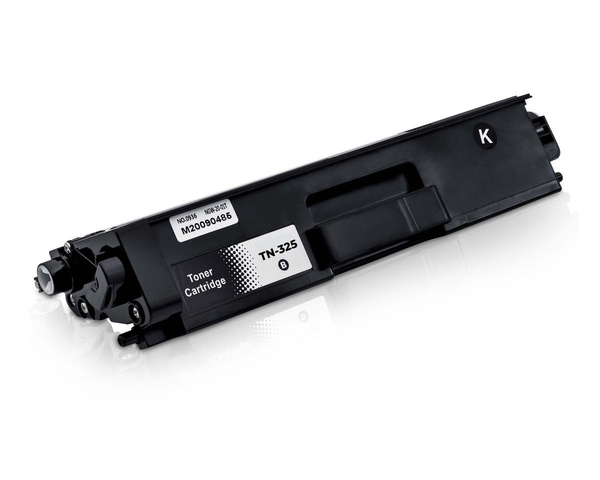 Kompatibler Druckertoner für Brother - TN-325 BK | 1x Schwarz