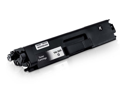 Kompatibler Druckertoner für Brother - TN-325 BK | 1x Schwarz