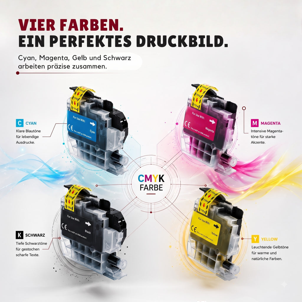 Kompatibel Tintenpatrone für Brother - LC-1100XL BK | 1x Schwarz
