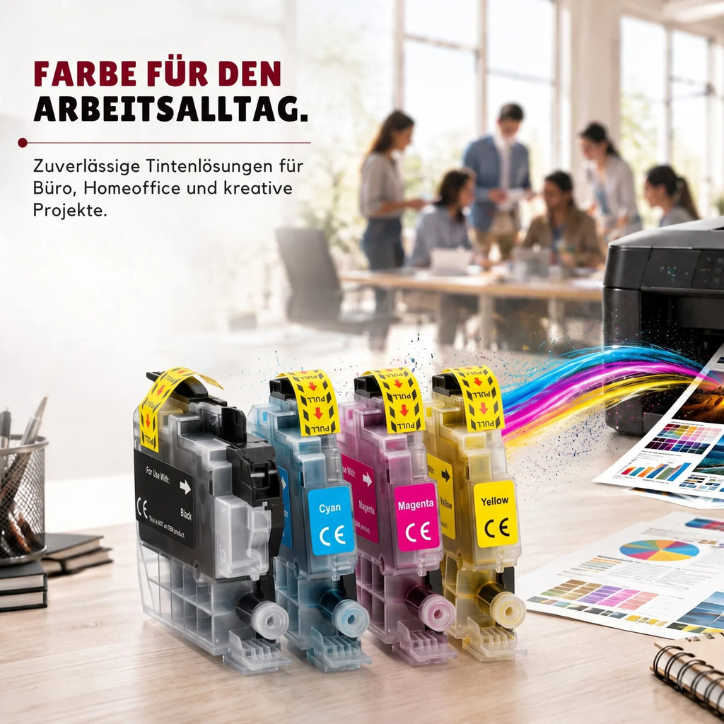 Kompatibel Tintenpatrone für Brother - LC-3213 Y | 1x Gelb