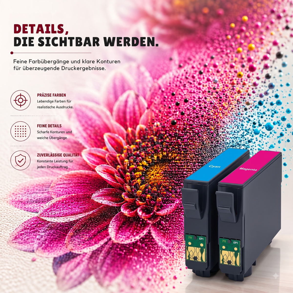 Kompatibel Tintenpatrone für Epson - 31XL-Y | 1x Gelb