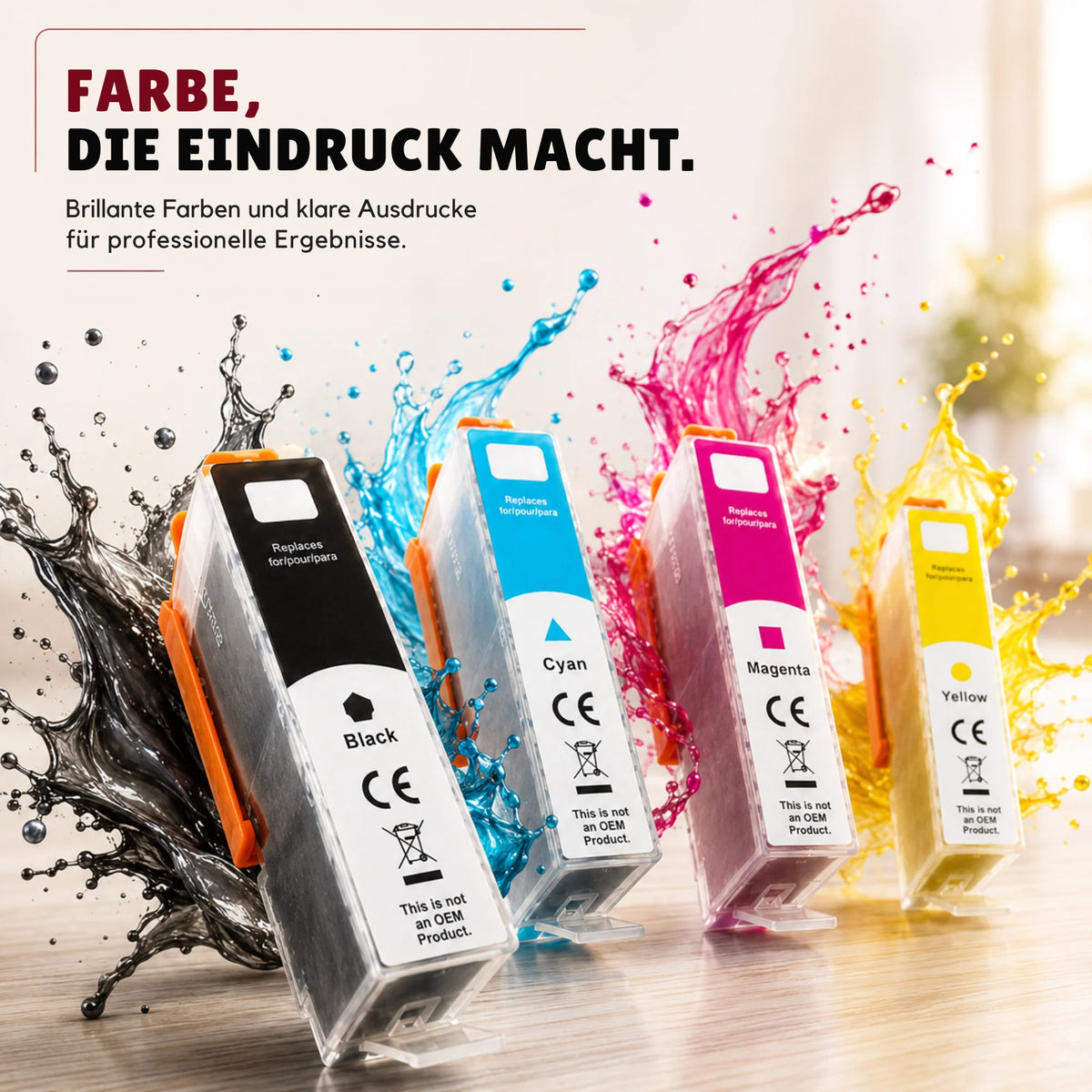 Kompatibel Tintenpatrone für HP - 950XL | 1x BCYM