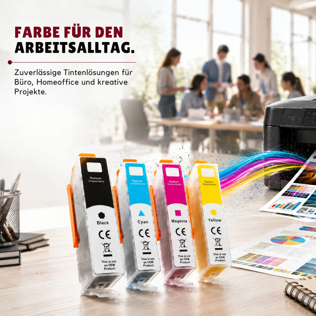 Kompatibel Tintenpatrone für HP - 950XL | 1x BCYM