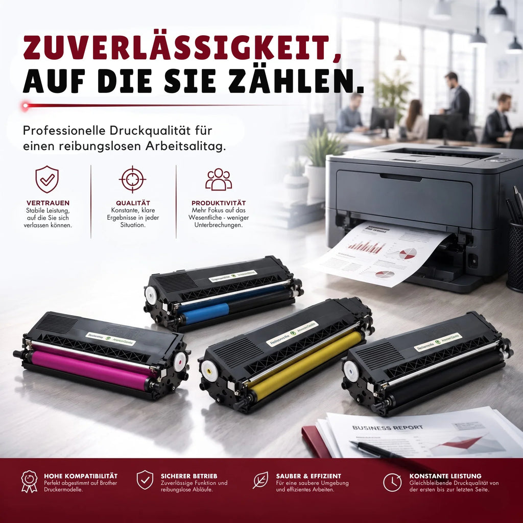 Kompatibel Druckertoner für Brother - TN-241 / TN-245 | 1x BCYM