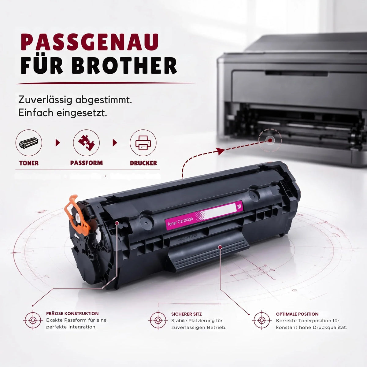 Kompatibel Druckertoner für Canon - CRG-047 | 1x Schwarz