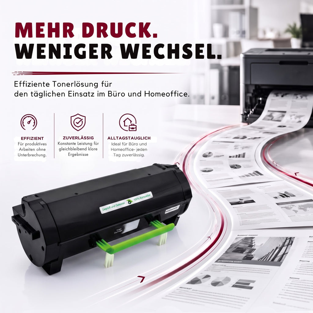 Kompatibel Druckertoner für Lexmark - E250 | 1x Schwarz