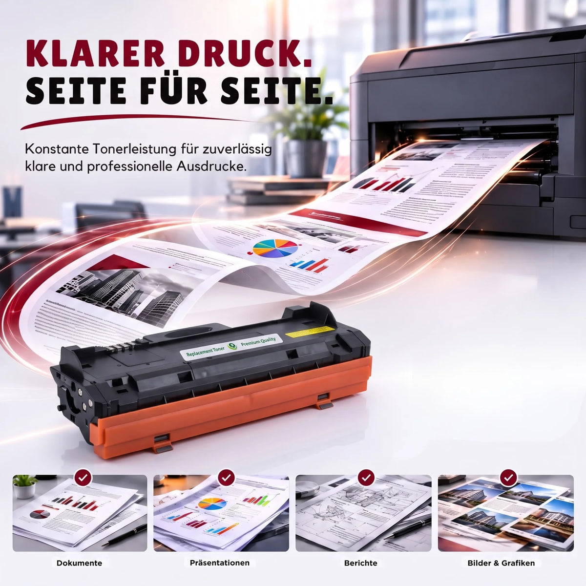 Kompatibel Druckertoner für Samsung - ML-1610 / SCX-4521 | 1x Schwarz